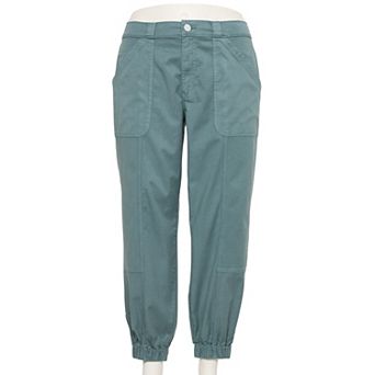 Juniors' Plus Size SO® Mid Rise Utility Joggers