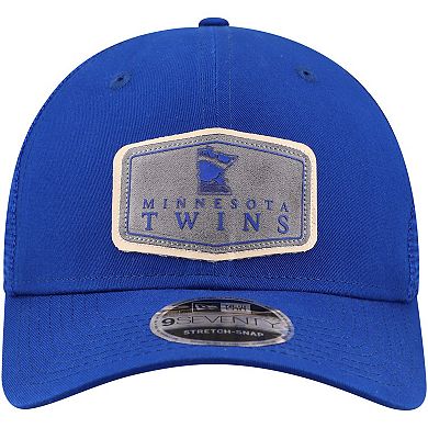 Men's New Era Blue Minnesota Twins Labeled 9SEVENTY