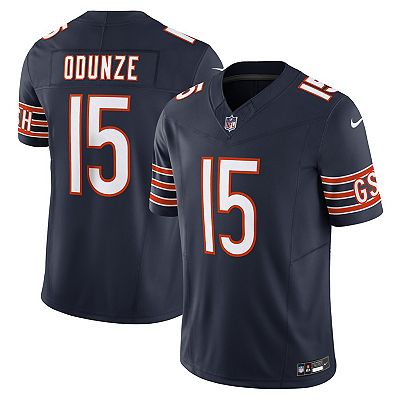 Men s Nike Rome Odunze Navy Chicago Bears Vapor F.U.S.E. Limited Jersey