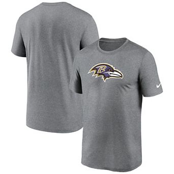 Men's Nike Heather Charcoal Baltimore Ravens