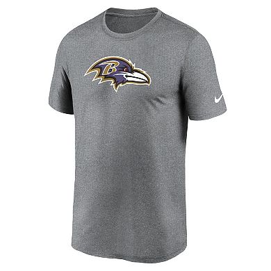 Men's Nike Heather Charcoal Baltimore Ravens