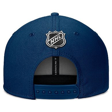 Men's Fanatics Deep Sea Blue Seattle Kraken Authentic Pro Training Camp Snapback Hat