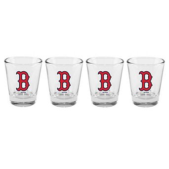The Memory Company Boston Red Sox 4-Pack 2oz. Shot Glass Set