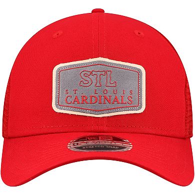 Men's New Era Red St. Louis Cardinals Labeled 9SEVENTY