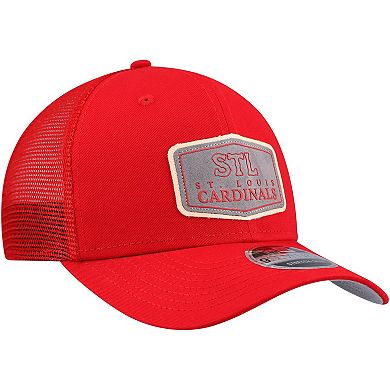 Men's New Era Red St. Louis Cardinals Labeled 9SEVENTY