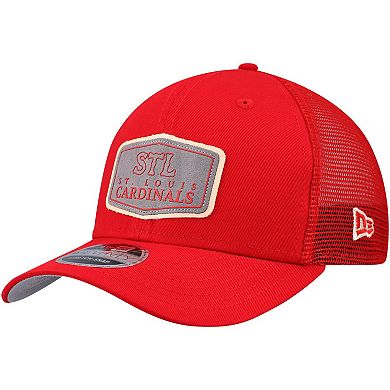Men's New Era Red St. Louis Cardinals Labeled 9SEVENTY