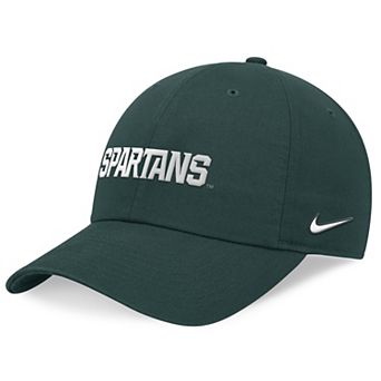 Men's Nike Green Michigan State Spartans 2024 On-Field Club Adjustable Hat