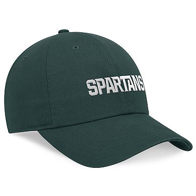 Men's Nike Green Michigan State Spartans 2024 On-Field Club Adjustable Hat