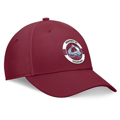 Men's Fanatics Burgundy Colorado Avalanche Authentic Pro Training Camp Flex Hat