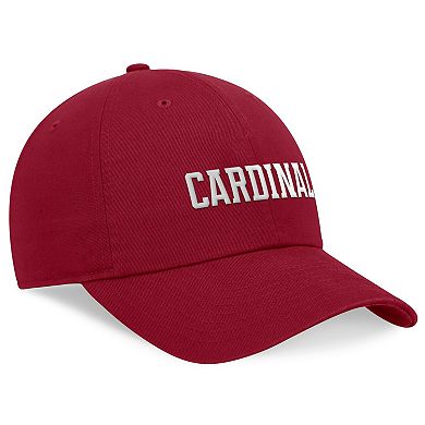 Men's Nike Cardinal Stanford Cardinal 2024 On-Field Club Adjustable Hat