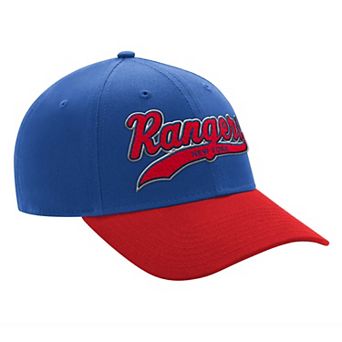 Men's Starter Blue/Red New York Rangers Two-Tone Tailsweep Mascot Adjustable Hat
