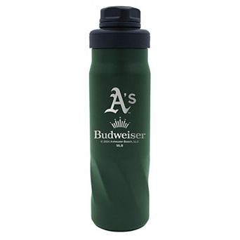 WinCraft Oakland Athletics 2024 MLB x Budweiser 20oz. Morgan Water Bottle