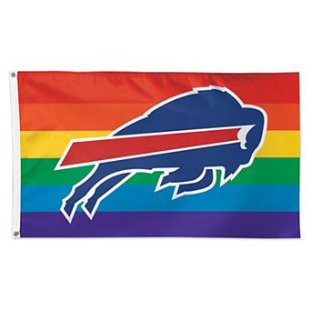 WinCraft Buffalo Bills 3' x 5' Pride 1-Sided Deluxe Flag
