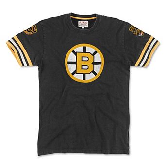 Men's American Needle Black Boston Bruins Remote Control T-Shirt