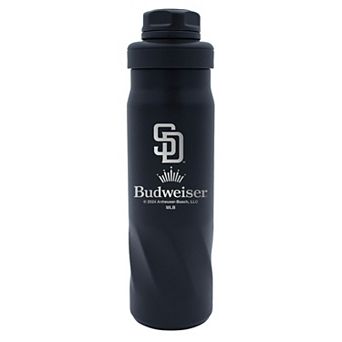 WinCraft San Diego Padres 2024 MLB x Budweiser 20oz. Morgan Water Bottle