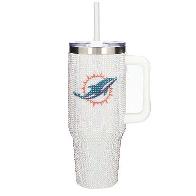 The Memory Company Miami Dolphins 46oz. Bling Colossal Tumbler