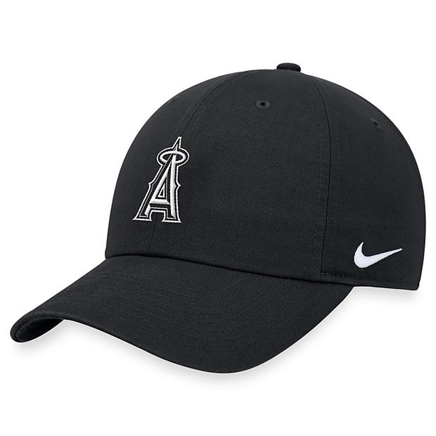 Men s Nike Black Los Angeles Angels Club Adjustable Hat