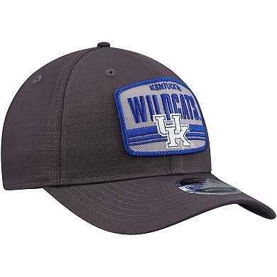 Men's New Era Charcoal Kentucky Wildcats Team Elevated 9SEVENTY Stretch-Snap Adjustable Hat