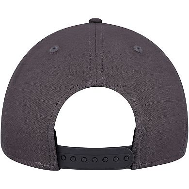 Men's New Era Charcoal Kentucky Wildcats Team Elevated 9SEVENTY Stretch-Snap Adjustable Hat