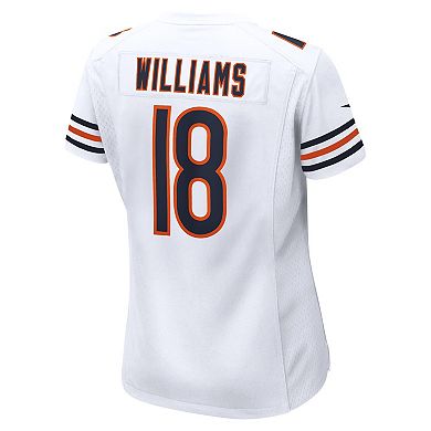 Women's Nike Caleb Williams White Chicago Bears Game Player Jersey