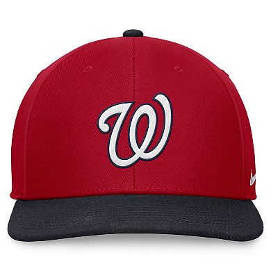 Men's Nike Red/Navy Washington Nationals Evergreen Two-Tone Snapback Hat
