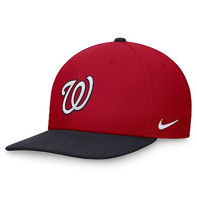 Men's Nike Red/Navy Washington Nationals Evergreen Two-Tone Snapback Hat