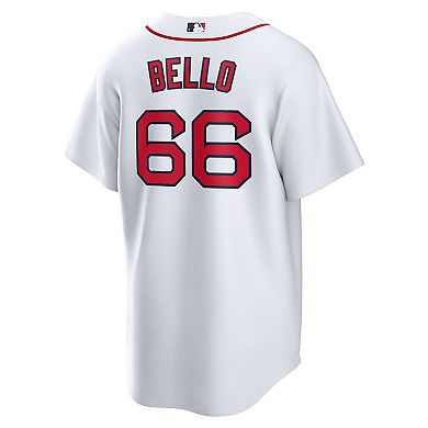 Men's Nike Brayan Bello White Boston Red Sox Home Replica Jersey