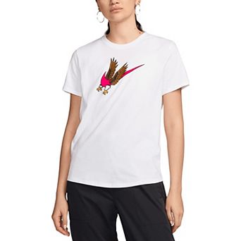 Women's Nike White Team USA Essentials Eagle T-Shirt