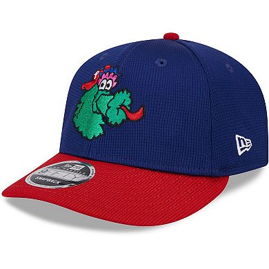 Men's New Era Navy Philadelphia Phillies 2024 Batting Practice Low Profile 9FIFTY Snapback Hat