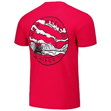 Unisex Cherry New Mexico Lobos Scenic Comfort Colors T-Shirt