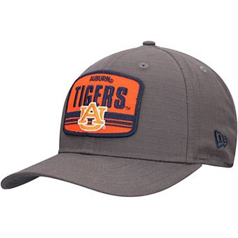 Men's New Era Charcoal Auburn Tigers Team Elevated 9SEVENTY Adjustable Hat