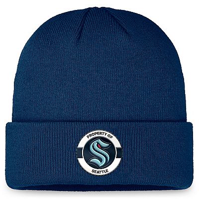 Men's Fanatics Deep Sea Blue Seattle Kraken Authentic Pro Training