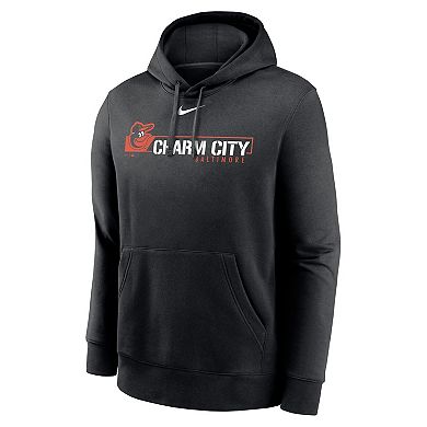 Men's Nike Black Baltimore Orioles Local Club Pullover Hoodie