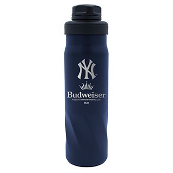 WinCraft New York Yankees 2024 MLB x Budweiser 20oz. Morgan Water Bottle