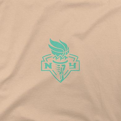 Unisex Stadium Essentials Cream New York Liberty Paradise Oversized Urban Pullover Hoodie