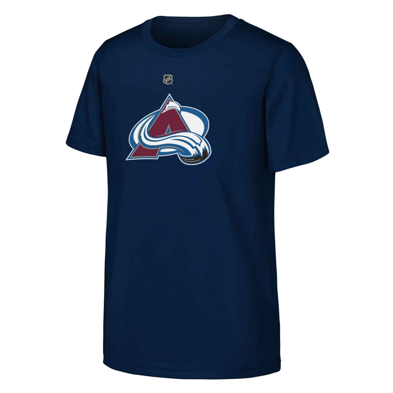 T-shirt Mashup Colorado Avalanche Horreur - Design Original "Avalanche De La Peur" - Neuf Avec étiquettes - Taille Unique Régulière