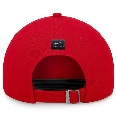 Men's Nike Scarlet Ohio State Buckeyes 2024 On-Field Club Adjustable Hat