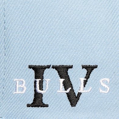 Men's Mitchell & Ness Light Blue/Black Chicago Bulls Core IV Snapback Hat