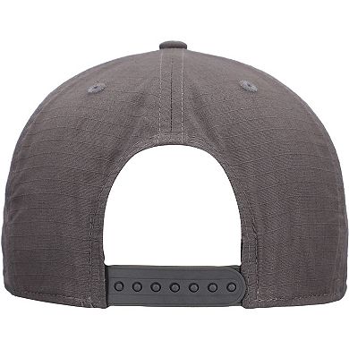 Men's New Era Charcoal Clemson Tigers Team Elevated 9SEVENTY Stretch-Snap Adjustable Hat