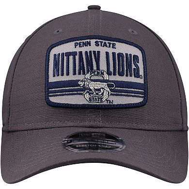 Men's New Era Charcoal Penn State Nittany Lions Team Elevated 9SEVENTY Stretch-Snap Adjustable Hat