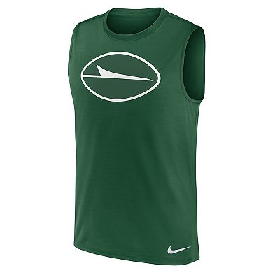 Men's Nike Green New York Jets Blitz Legend Performance Muscle Tank Top