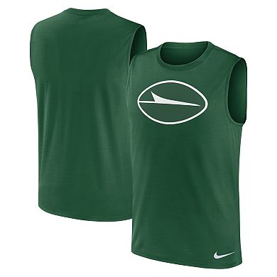 Men's Nike Green New York Jets Blitz Legend Performance Muscle Tank Top