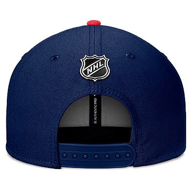 Men's Fanatics Navy New York Rangers 2024 NHL Draft Snapback Hat