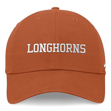 Men's Nike Texas Orange Texas Longhorns 2024 On-Field Club Adjustable Hat