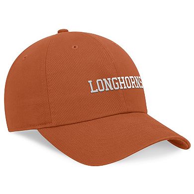 Men's Nike Texas Orange Texas Longhorns 2024 On-Field Club Adjustable Hat