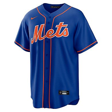 Men's Nike Royal New York Mets Alternate Replica Team Jersey
