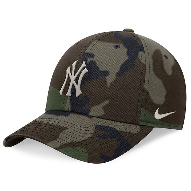 断捨離中 1/5 oMA NYNY HAT CAMO Men's Nike Camo New York Yankees Club Adjustable Hat