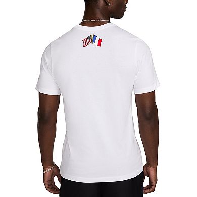 men's nike white team usa eagle club t shirt