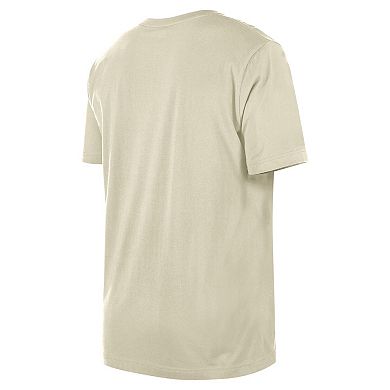 Men's New Era Cream Kansas City Royals Americana Flag Fill T-Shirt