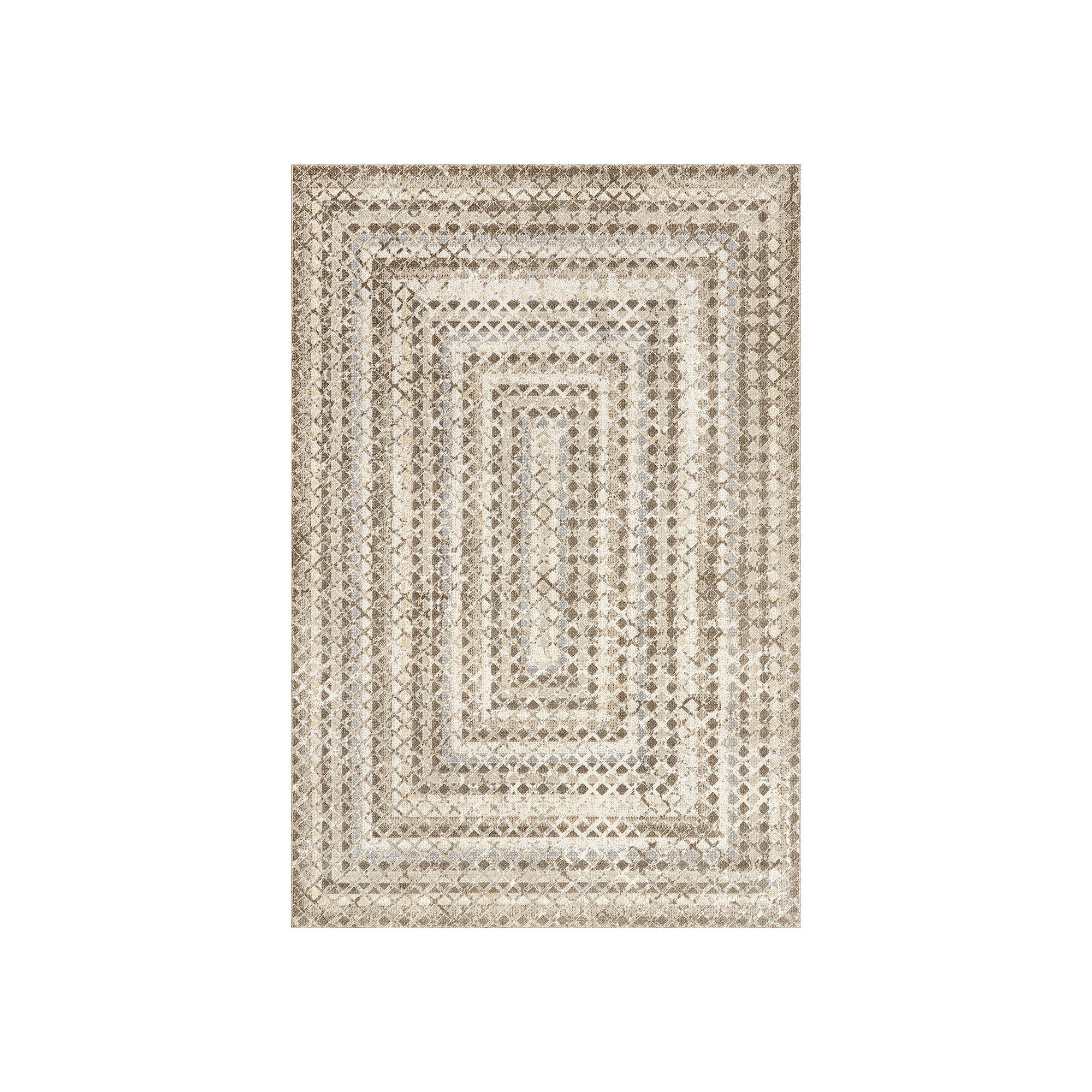 nuLOOM Carley Machine Washable Geometric Area Rug, Beige